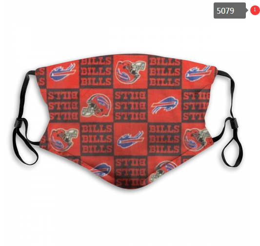 NFL Buffalo Bills #3 Dust mask with filter->nfl dust mask->Sports Accessory